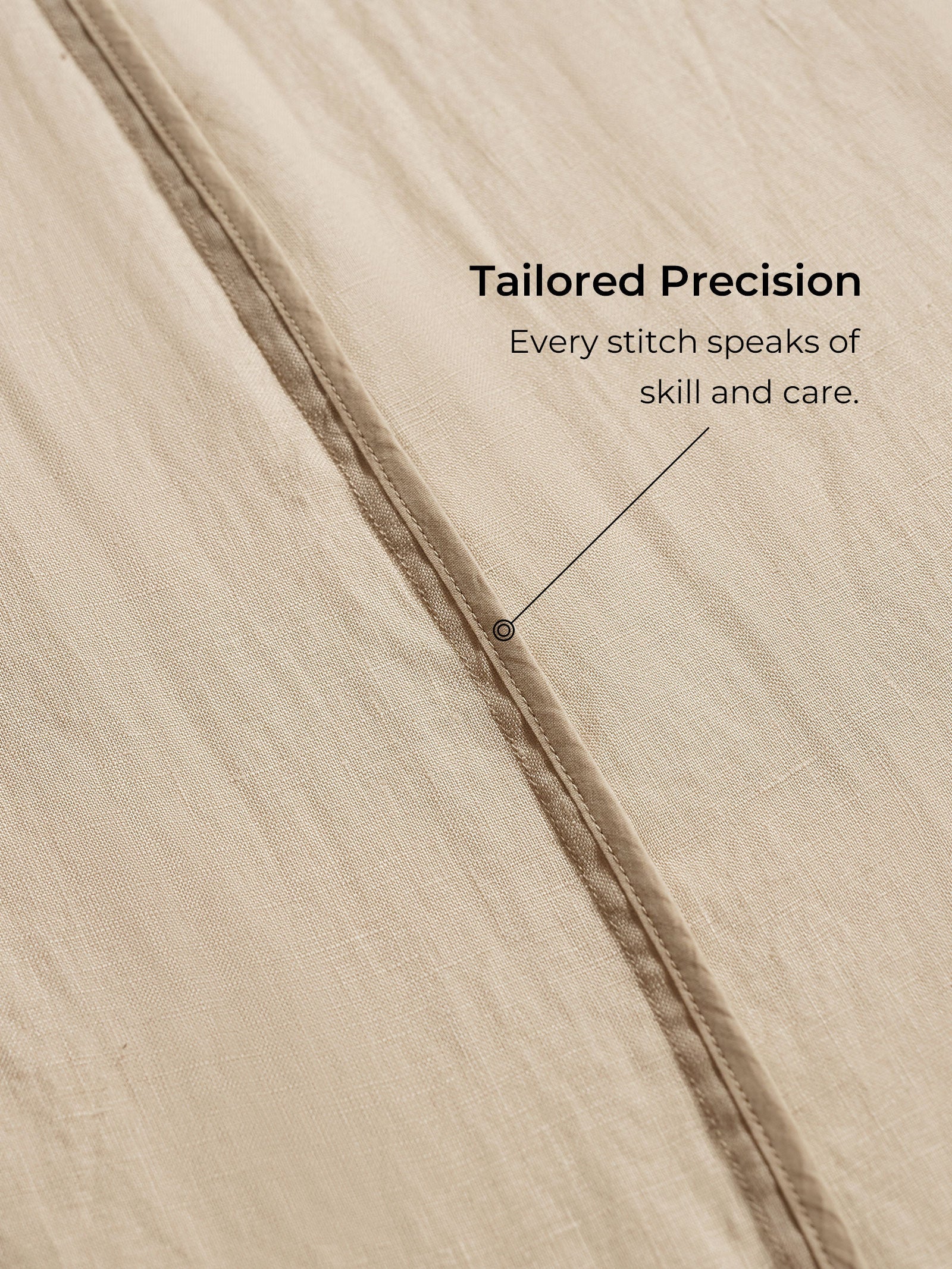 100% Linen One-Piece Belted Maxi Dress CORA