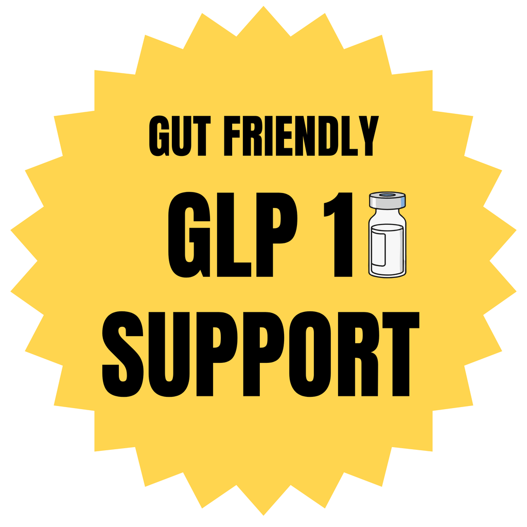 GLP-1 Companion Whey Protein (Vanilla) Low FODMAP, Gut-Gentle Nutrition Support