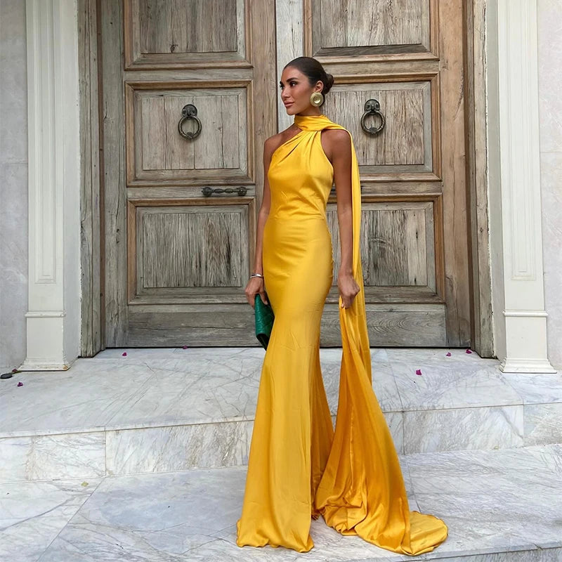 Satin Ribbon Party Dress