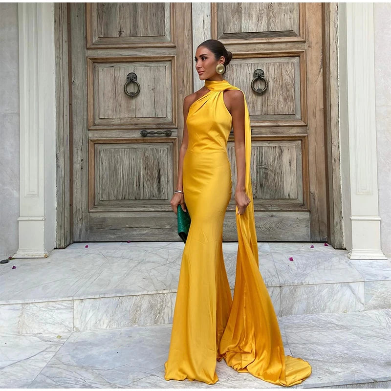 Satin Ribbon Party Dress
