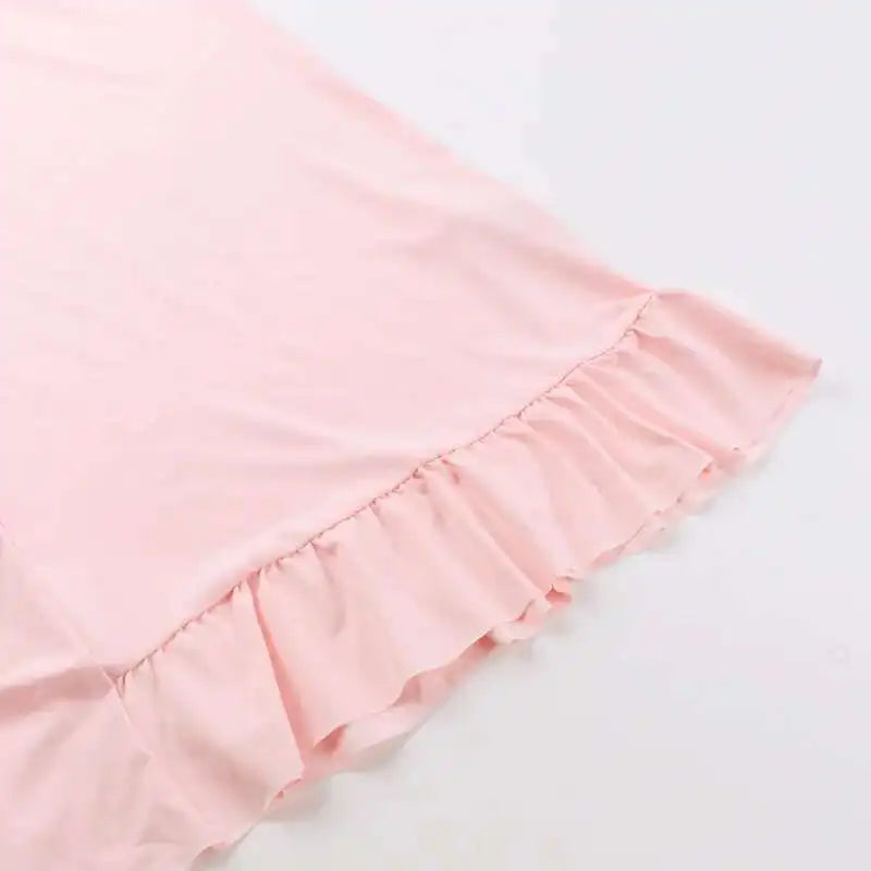 Avrilyaan Ruffle High Split