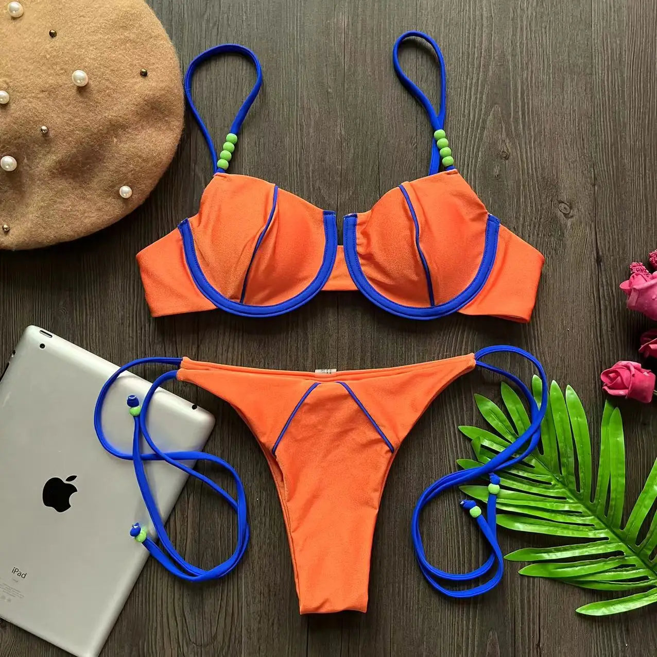 RUOTONGSEPT New Sexy Push up Bikini Set Swimsuit Women's low-waist Swimwear For Female Two Piece Beachwear Bathing Suit