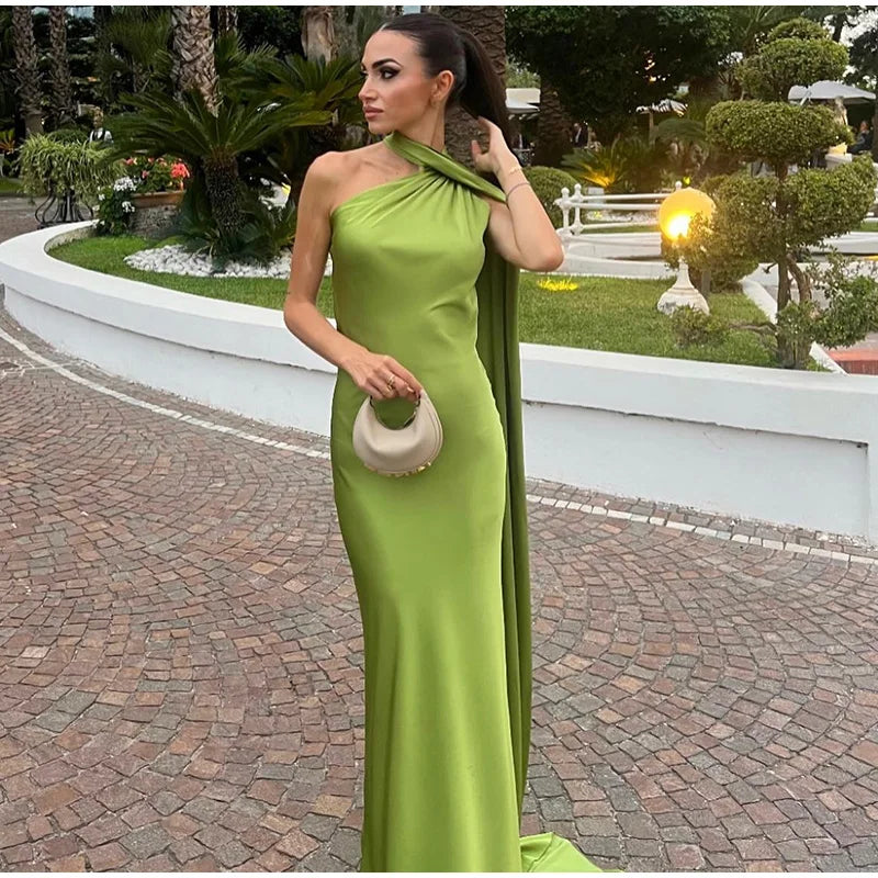 Satin Ribbon Party Dress