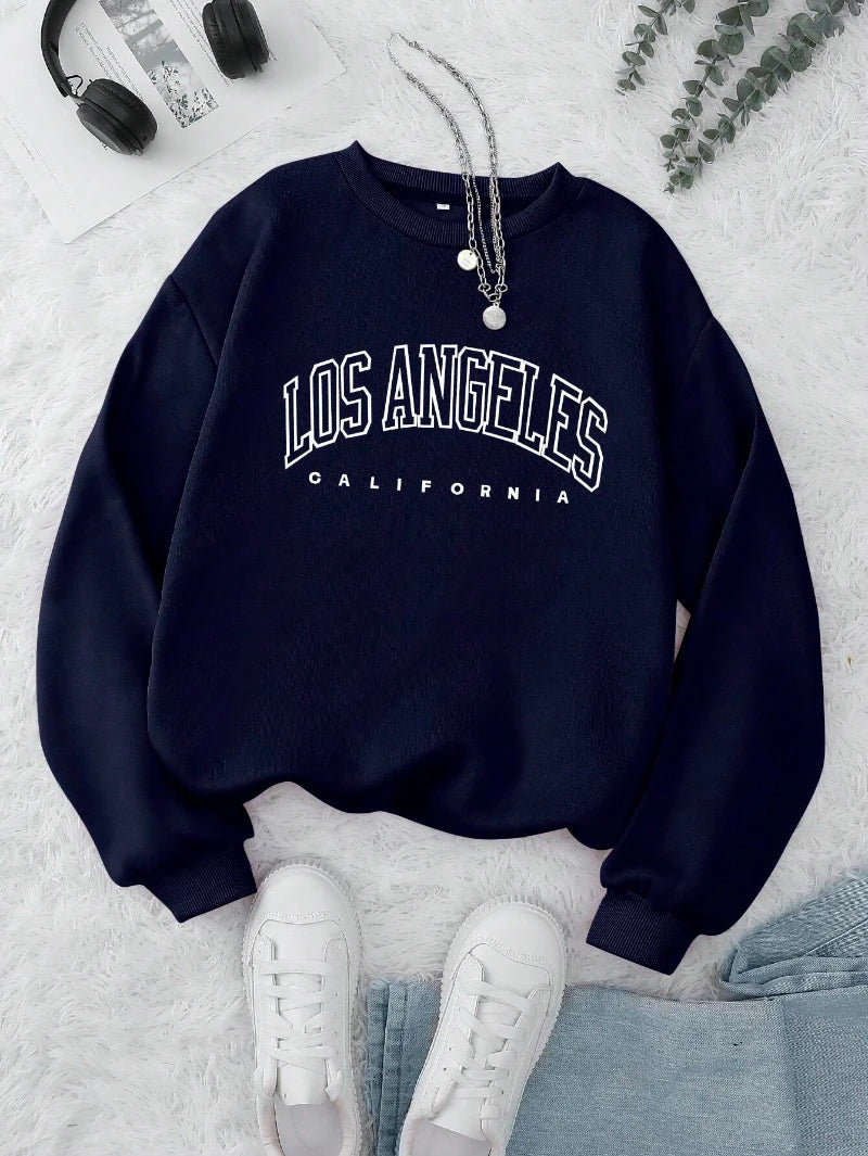 Fashion Woman Sweatshirts Arizona Natlonal Park Prints Pullovers Casual Crewneck Oversize Hoodies Fleece Warm Female Clothes