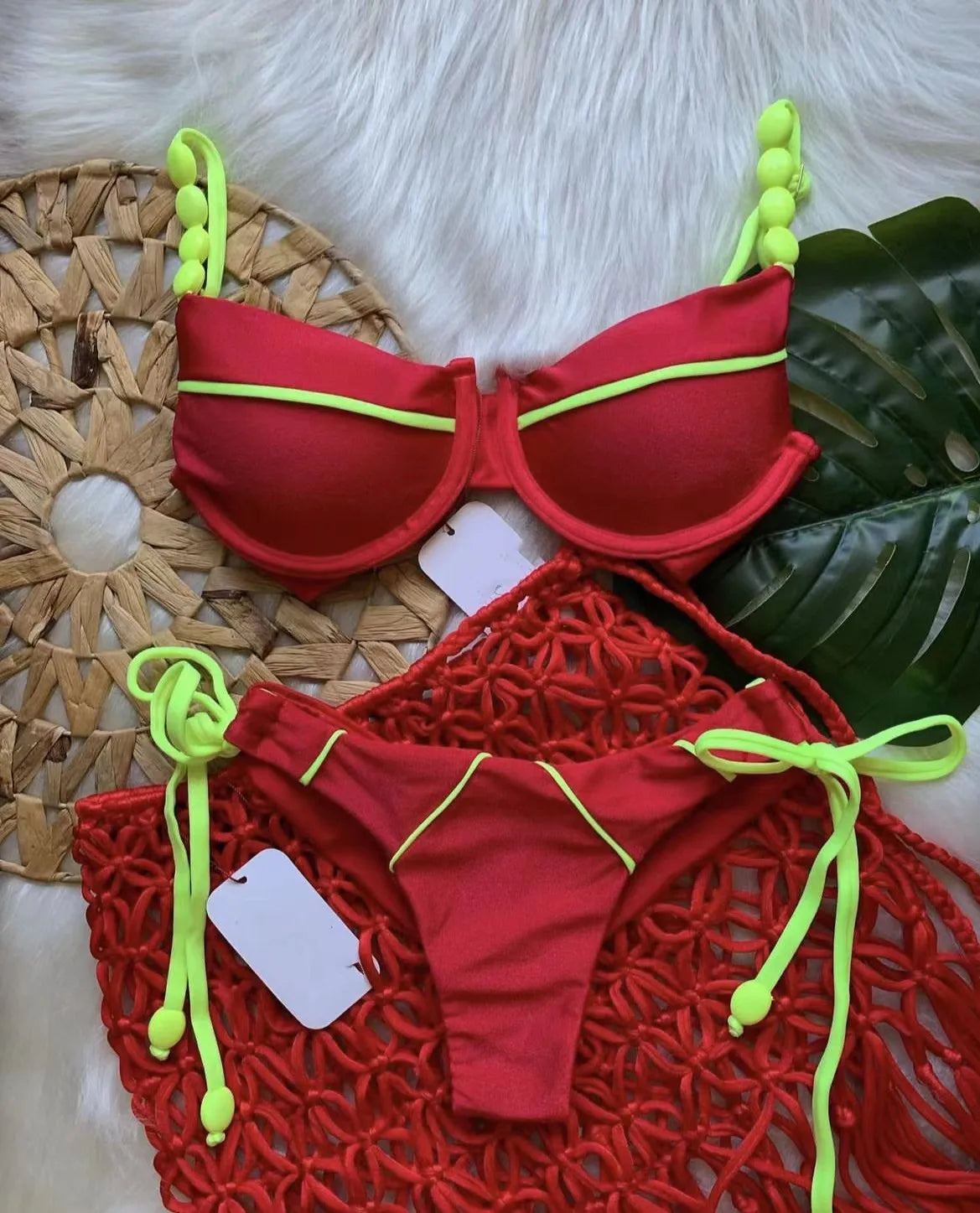 RUOTONGSEPT New Sexy Push up Bikini Set Swimsuit Women's low-waist Swimwear For Female Two Piece Beachwear Bathing Suit