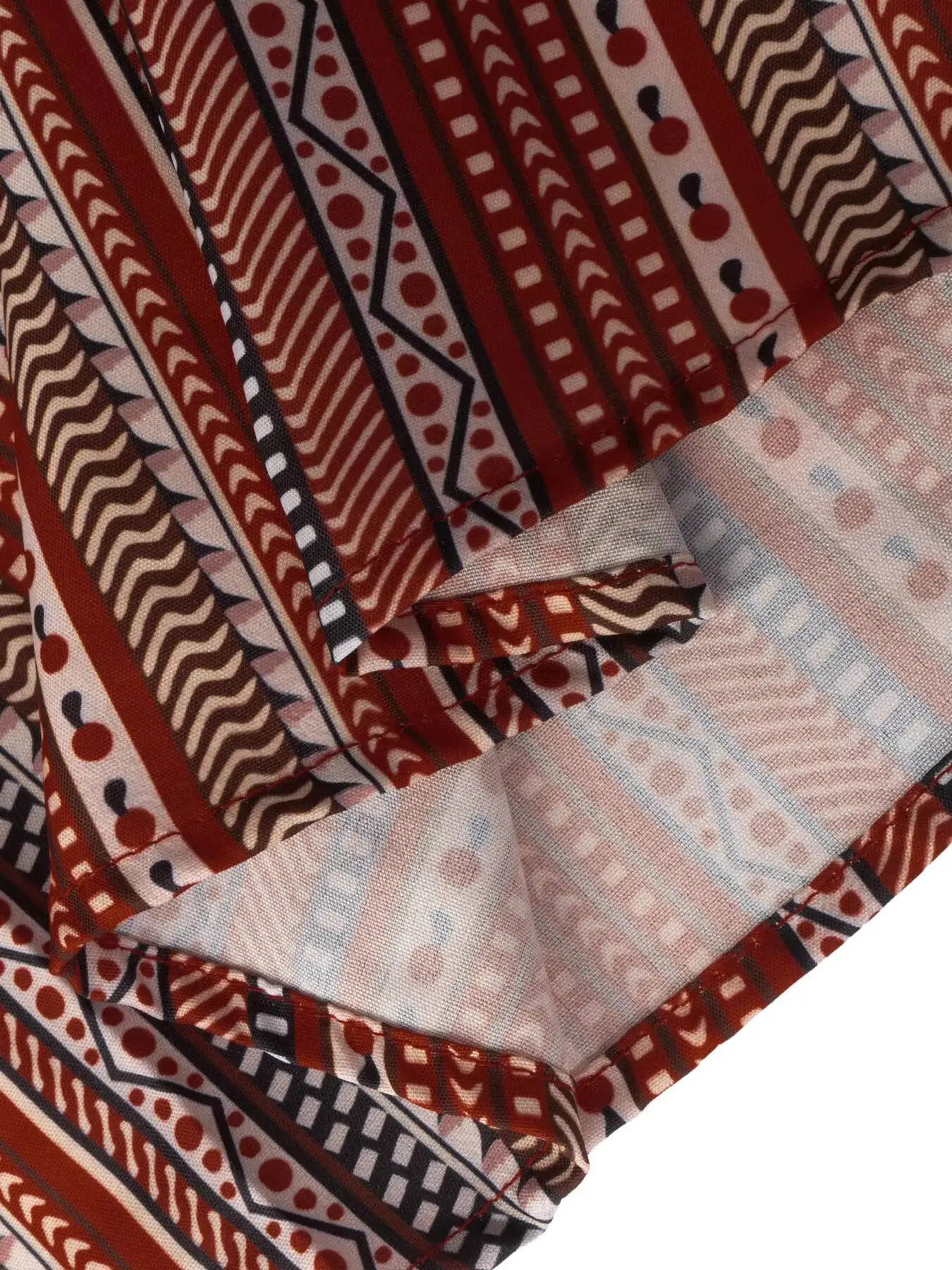 Mini Dress Spring Summer Women Red Boho Striped Cami Strap V Neck A-Line Casual Vacation Beach Dress
