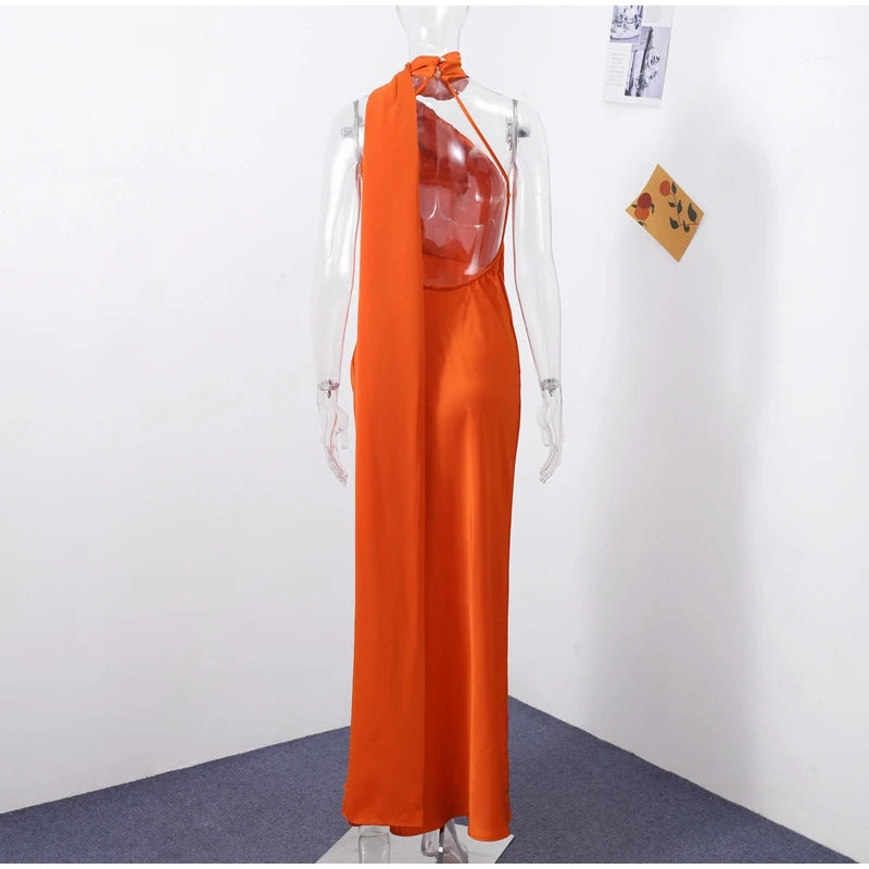 Satin Ribbon Party Dress