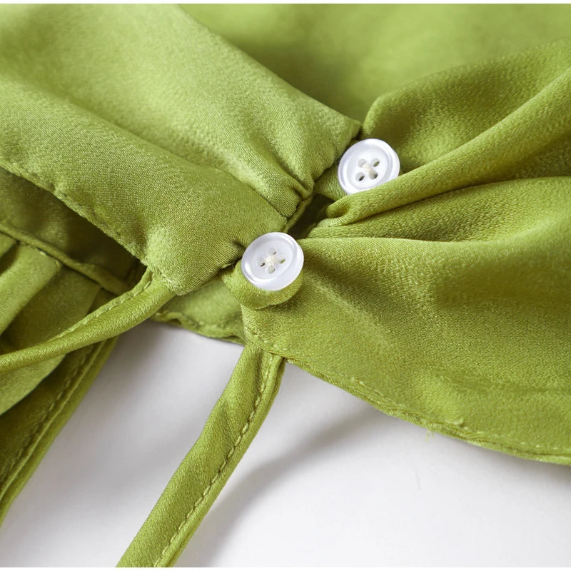 Satin Ribbon Party Dress