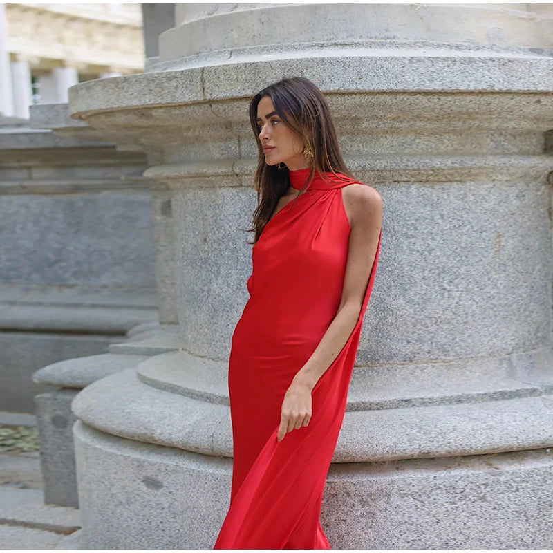 Satin Ribbon Party Dress