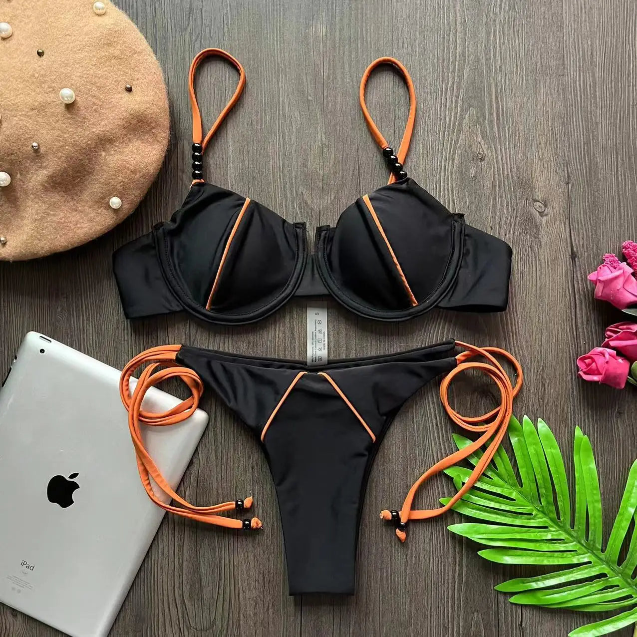 RUOTONGSEPT New Sexy Push up Bikini Set Swimsuit Women's low-waist Swimwear For Female Two Piece Beachwear Bathing Suit