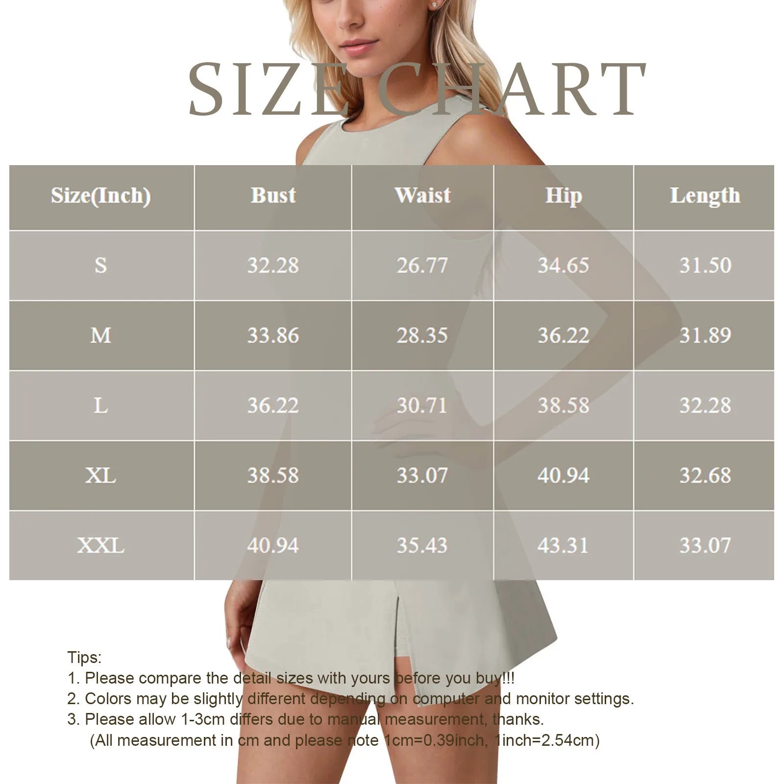 Minimalist Tennis Dress Summer Thin Workout Athletic Sleeveless Fitted Slit Active Dress Built In Shorts Soft and Comfy Clothes