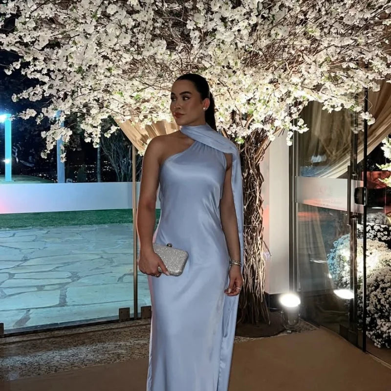 Satin Ribbon Party Dress
