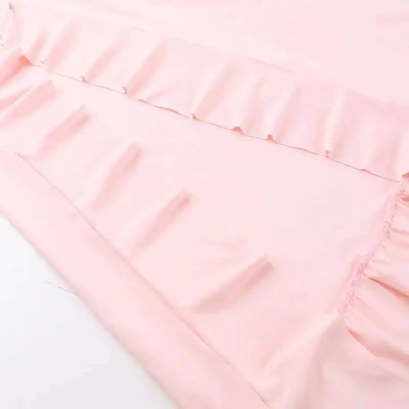Avrilyaan Ruffle High Split