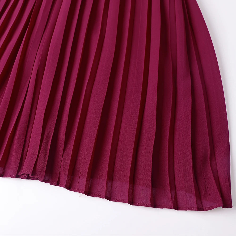 Suninheart Elegant Pleated Strapless Dresses Women Chiffon Maxi Corset Dress Long Evening Prom Party Dress Holiday