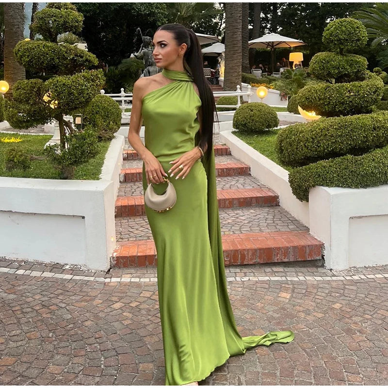 Satin Ribbon Party Dress