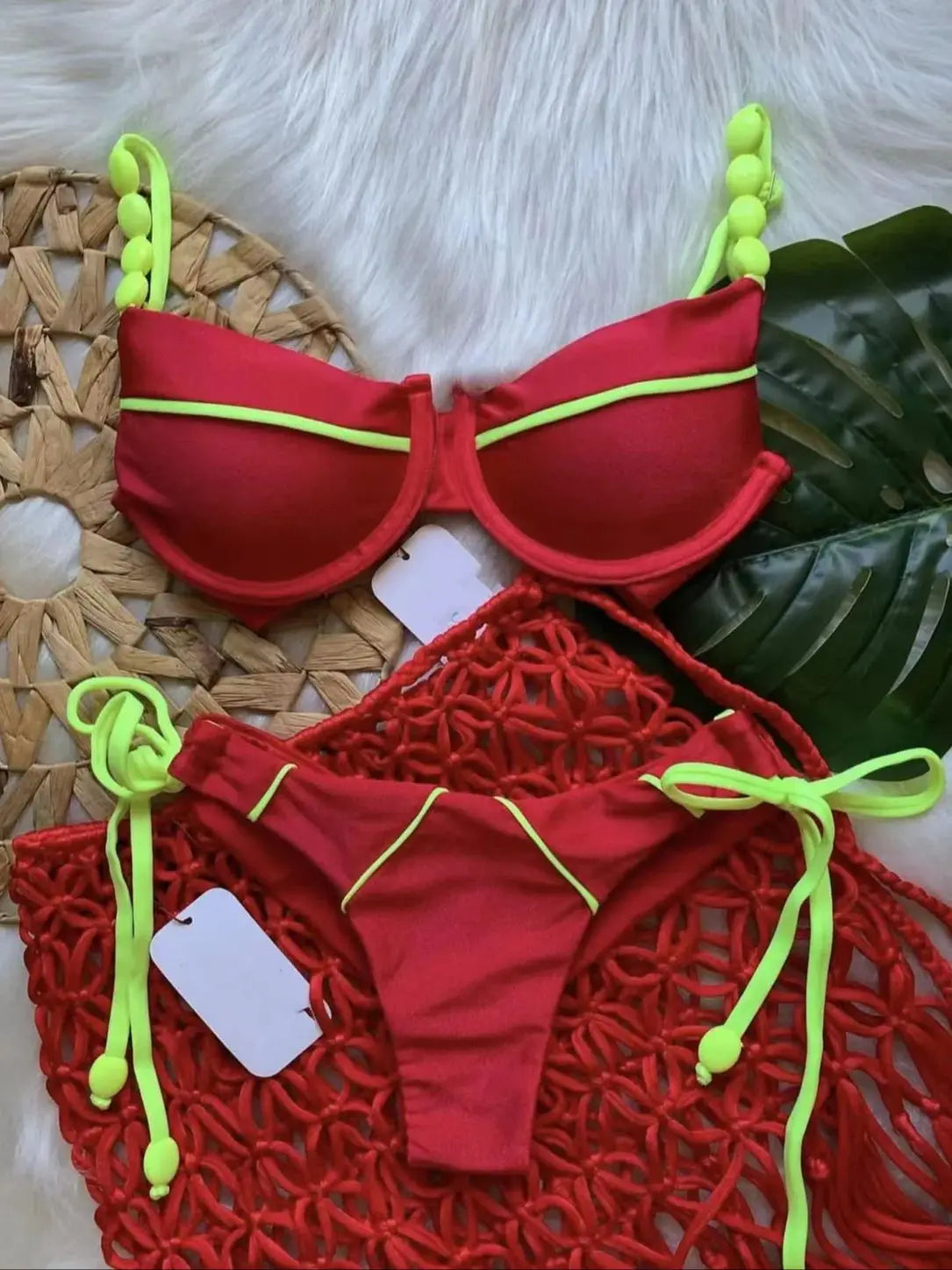 RUOTONGSEPT New Sexy Push up Bikini Set Swimsuit Women's low-waist Swimwear For Female Two Piece Beachwear Bathing Suit