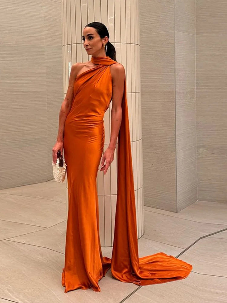Satin Ribbon Party Dress