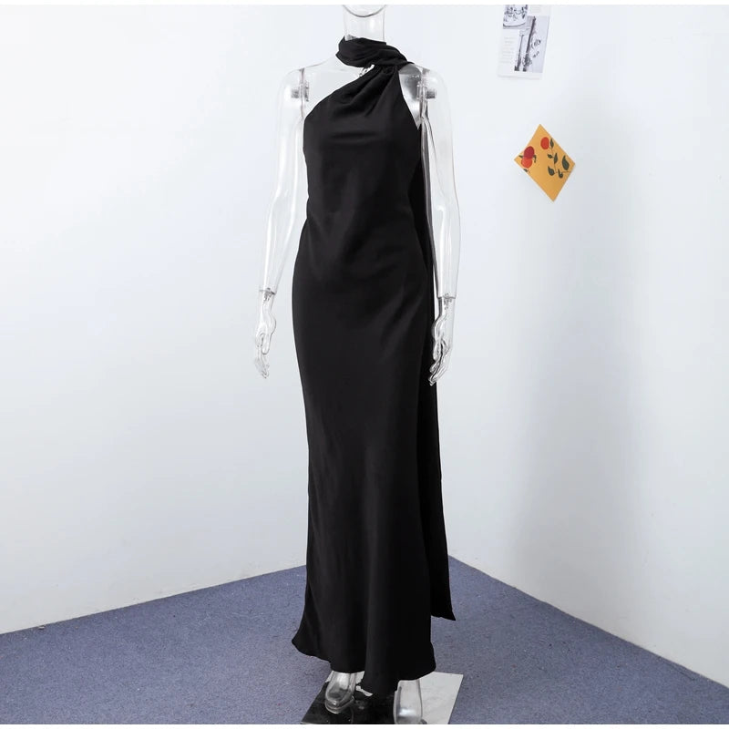 Satin Ribbon Party Dress