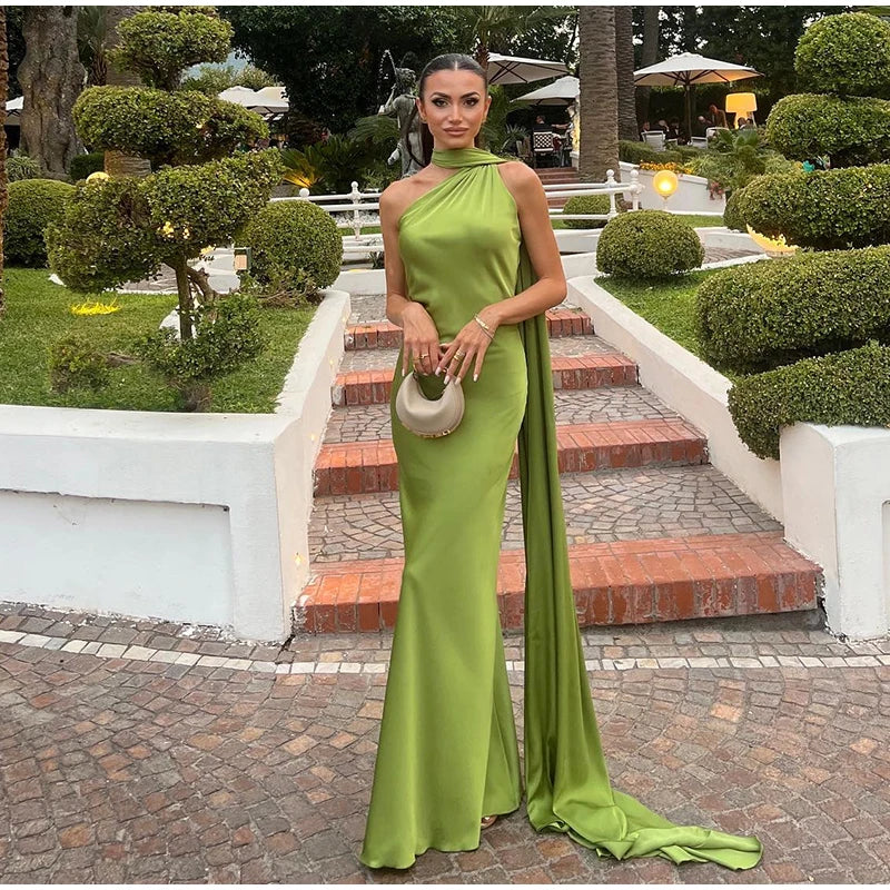 Satin Ribbon Party Dress