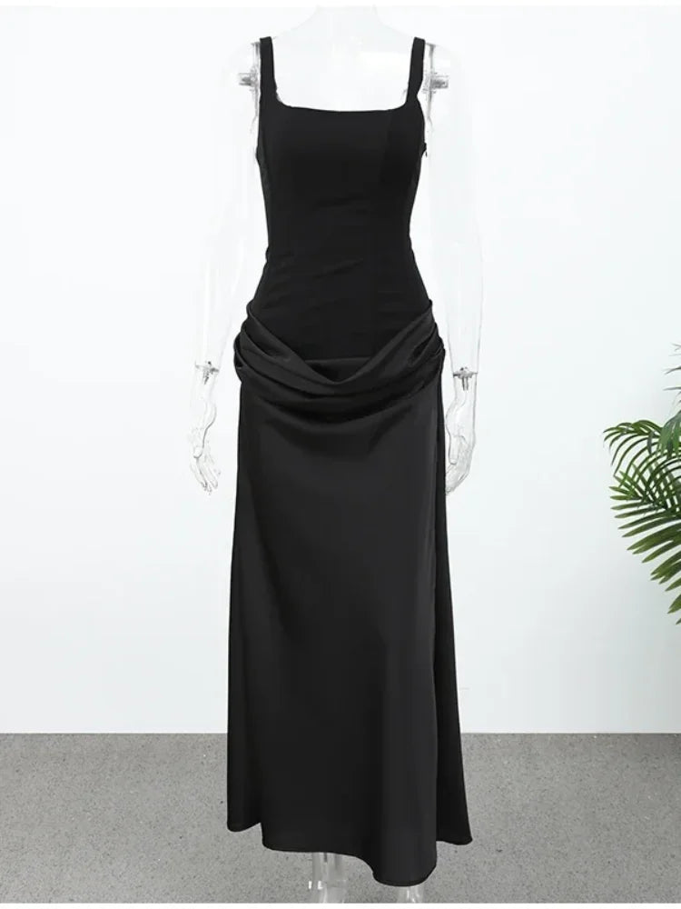 Halter Mini Dress Women Pleated Sleeveless Backless