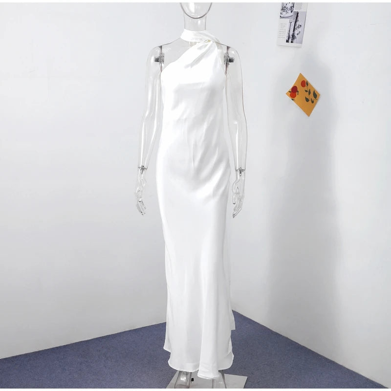 Satin Ribbon Party Dress
