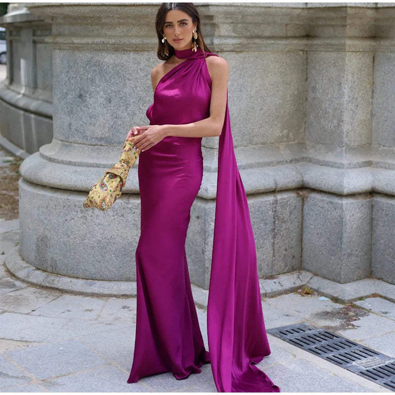 Satin Ribbon Party Dress