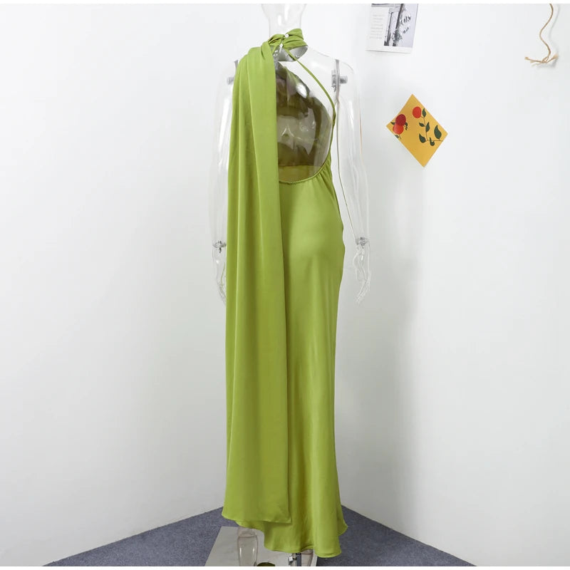 Satin Ribbon Party Dress