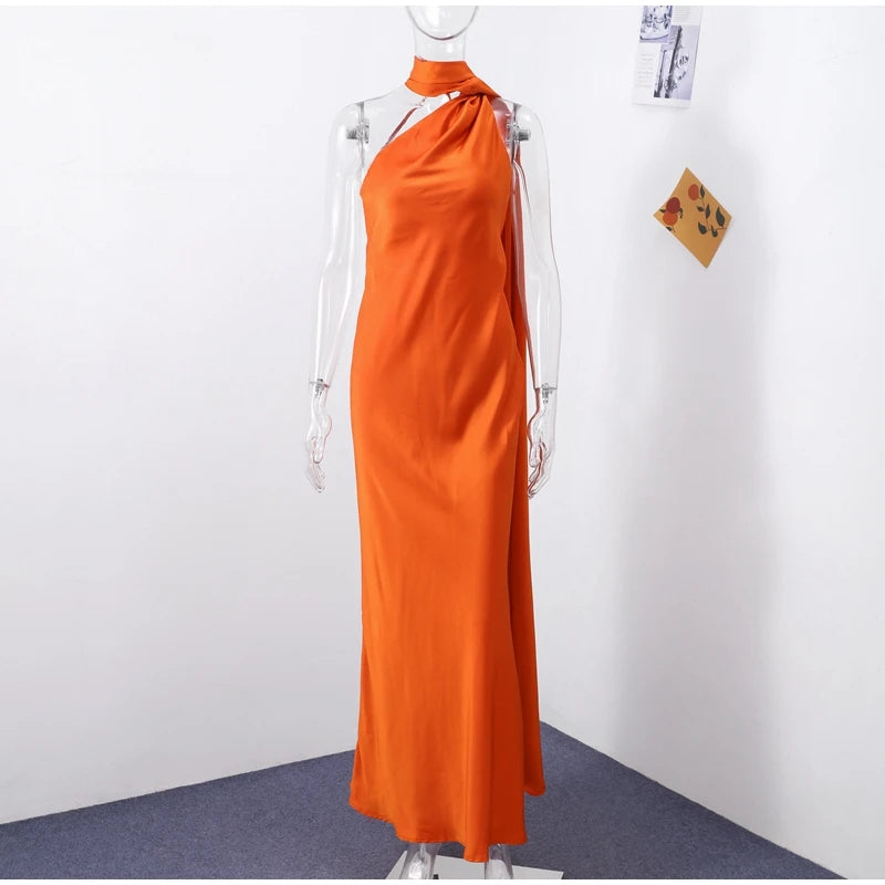Satin Ribbon Party Dress